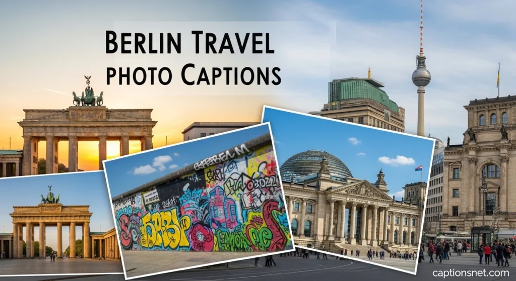 Berlin Travel Photo Captions