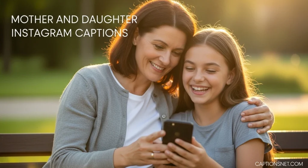 Mother and Daughter Instagram Captions