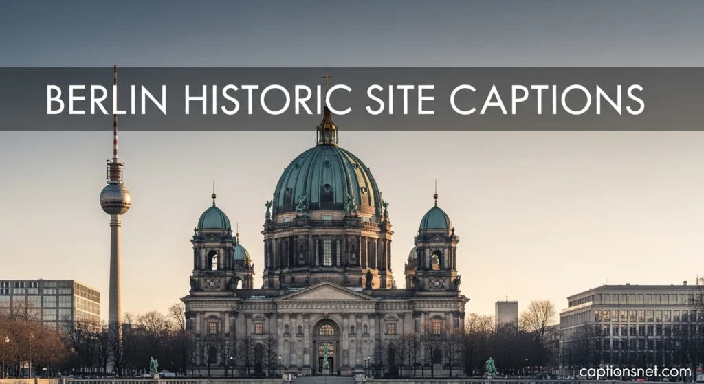 Berlin Historic Site Captions