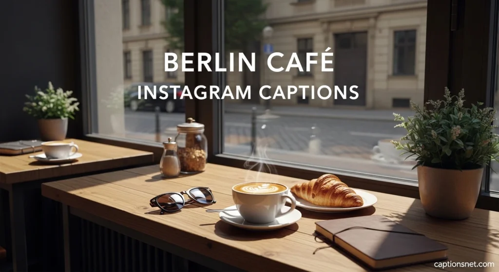 Berlin Café Instagram Captions
