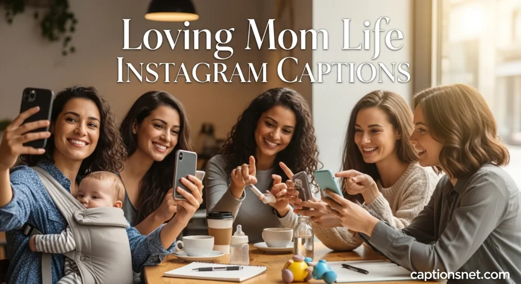 Loving Mom Life Instagram Captions