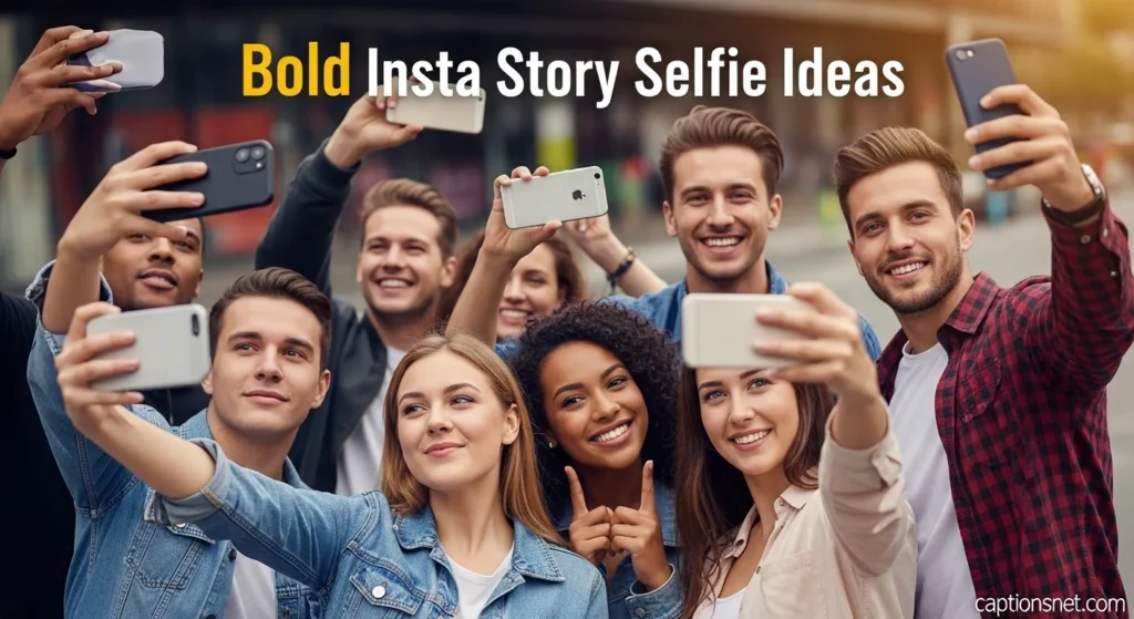 Bold Insta Story Selfie Ideas