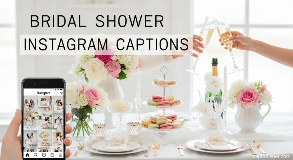 Bridal Shower Instagram Captions