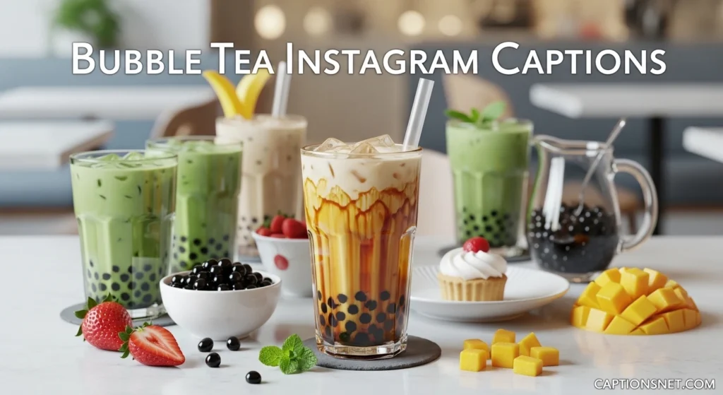 Bubble Tea Instagram Captions