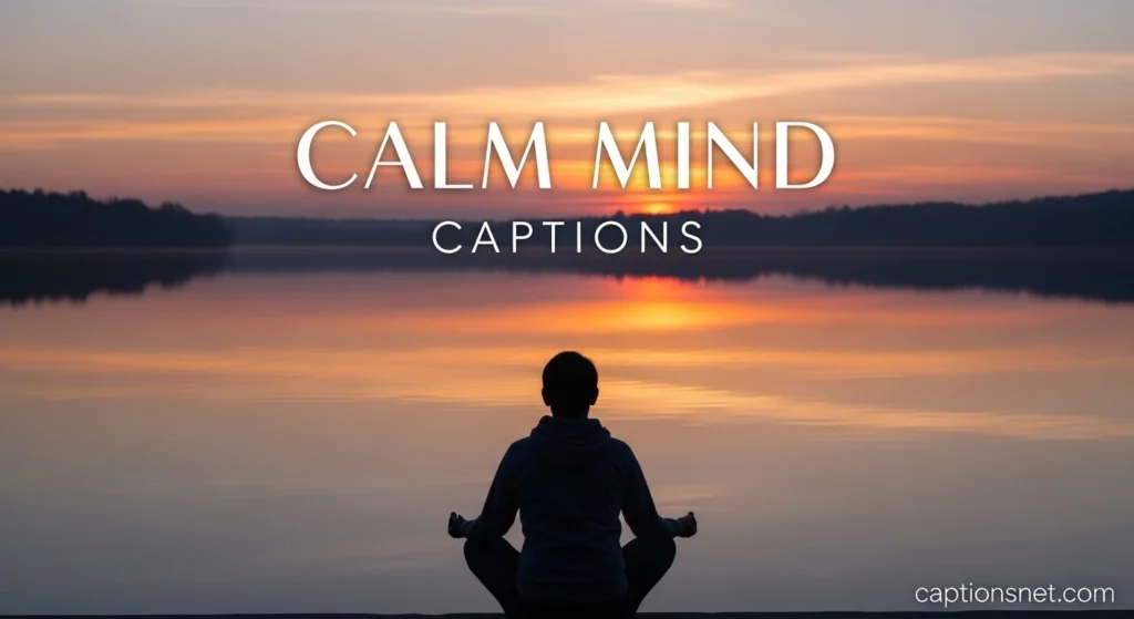 Calm Mind Captions