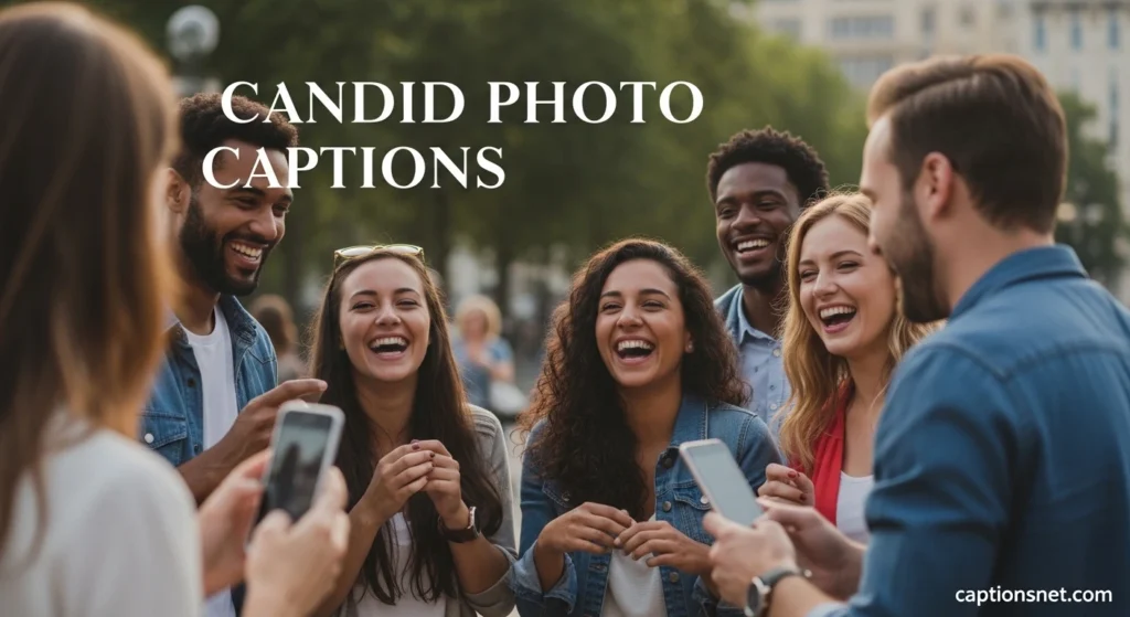 Candid Photo Captions