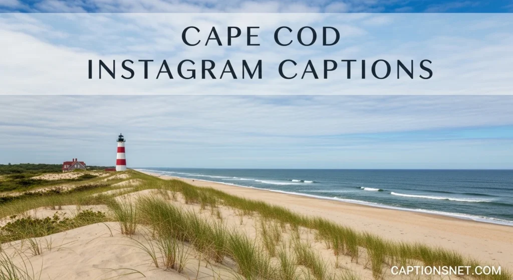 Cape Cod Instagram Captions