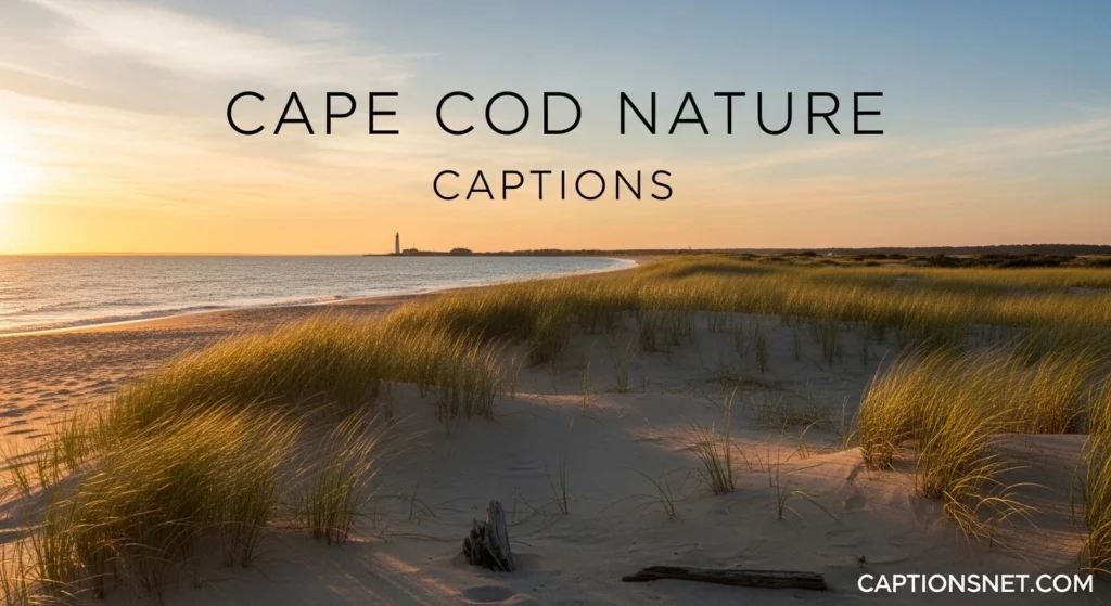 Cape Cod Nature Captions