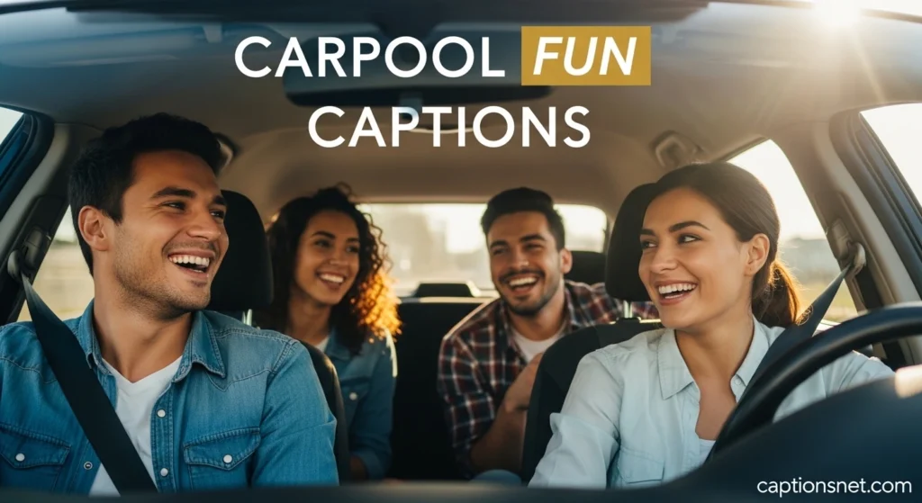 Carpool Fun Captions