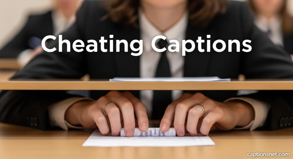 Cheating Captions