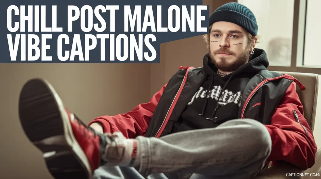 Chill Post Malone Vibe Captions