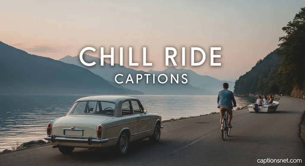 Chill Ride Captions