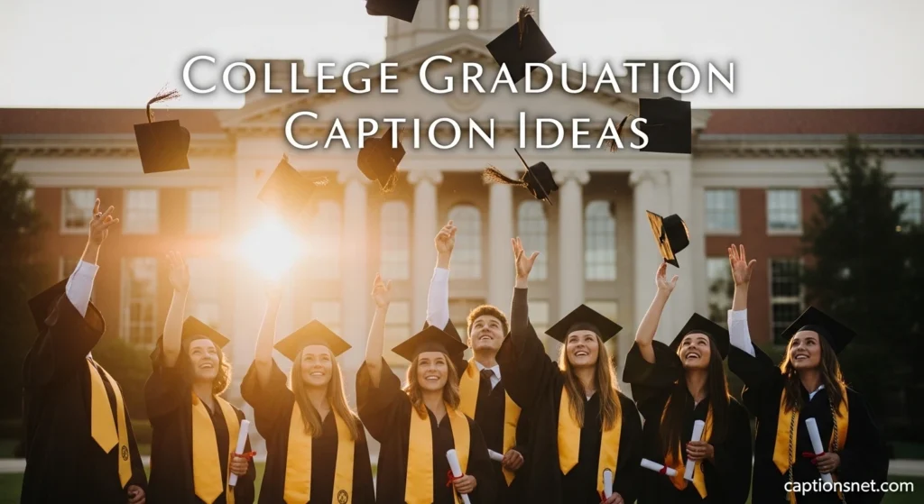 College Graduation Caption Ideas