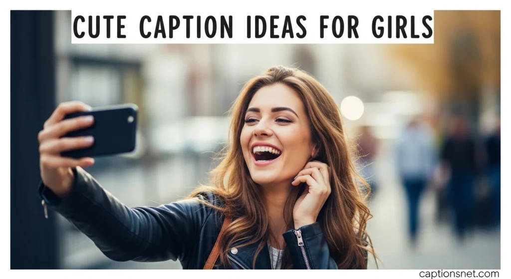 Cute Caption Ideas for Girls