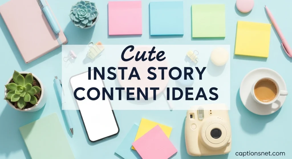 Cute Insta Story Content Ideas