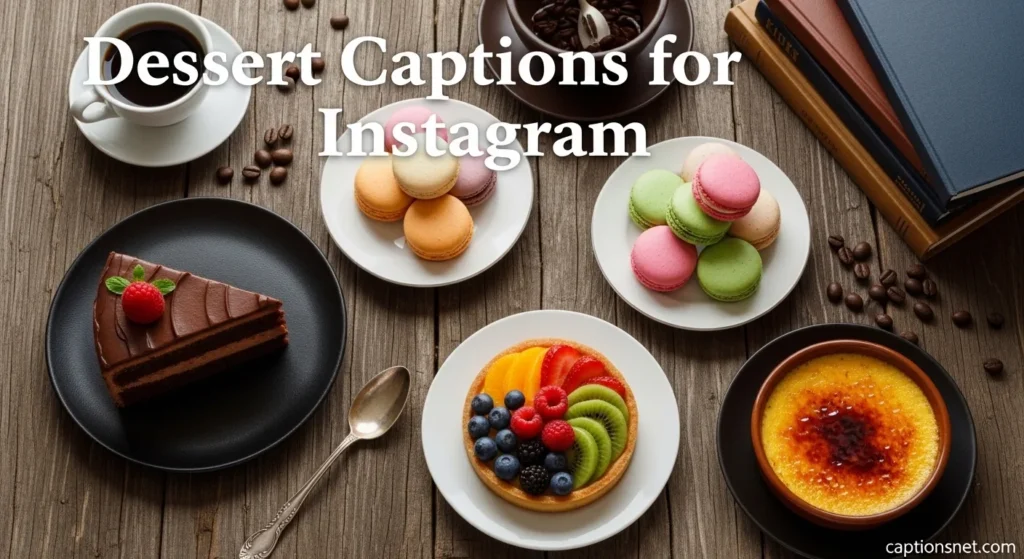 Dessert Captions for Instagram