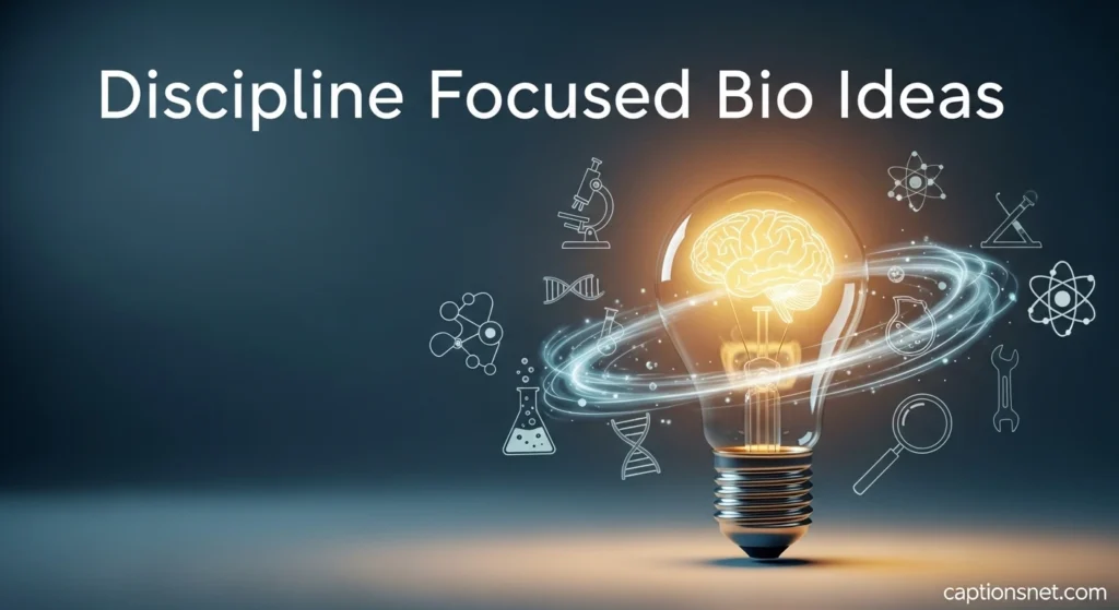 Discipline Focused Bio Ideas