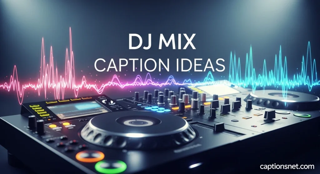 DJ Mix Caption Ideas
