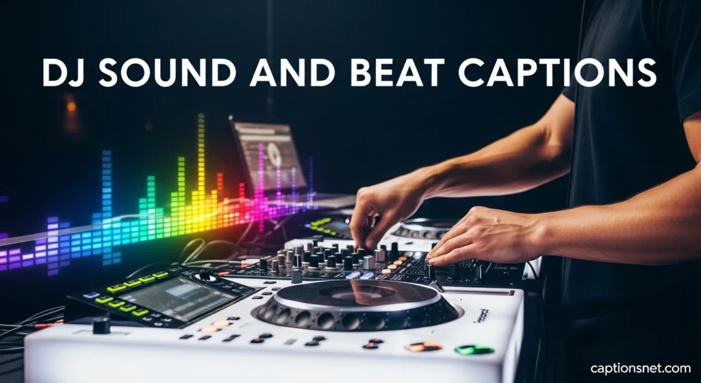DJ Sound and Beat Captions