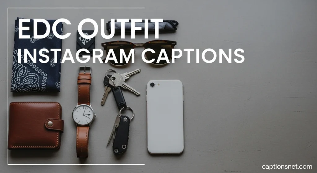 EDC Outfit Instagram Captions