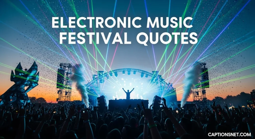 Electronic Music Festival Quotes