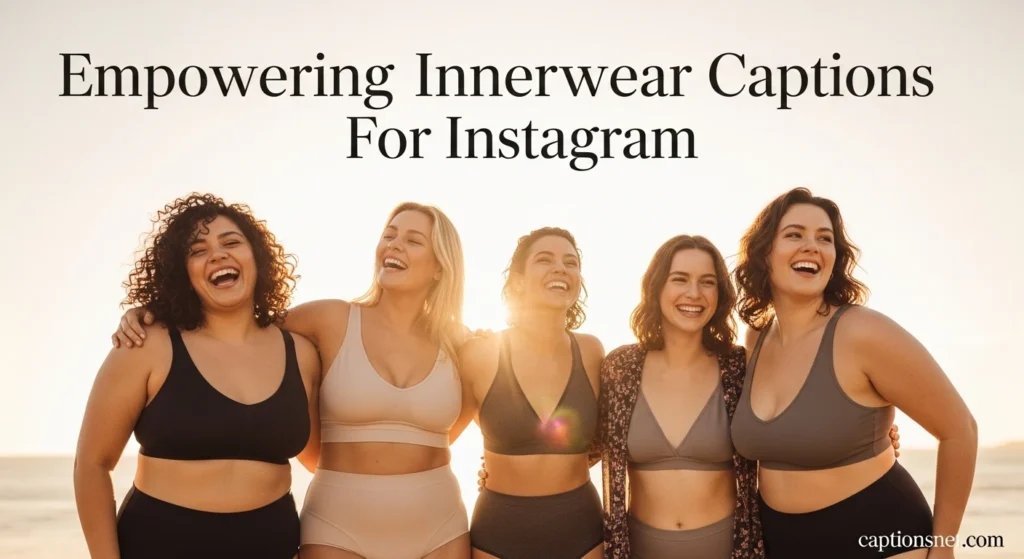 Empowering Innerwear Captions For Instagram