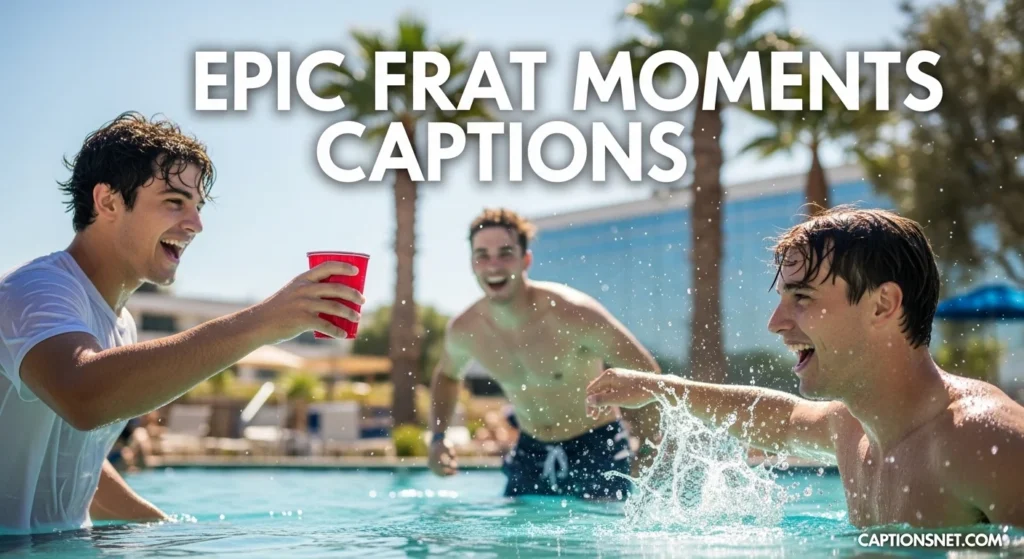 Epic Frat Moments Captions