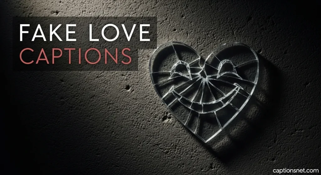 Fake Love Captions