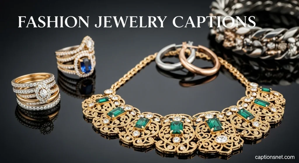 Fashion Jewelry Captions