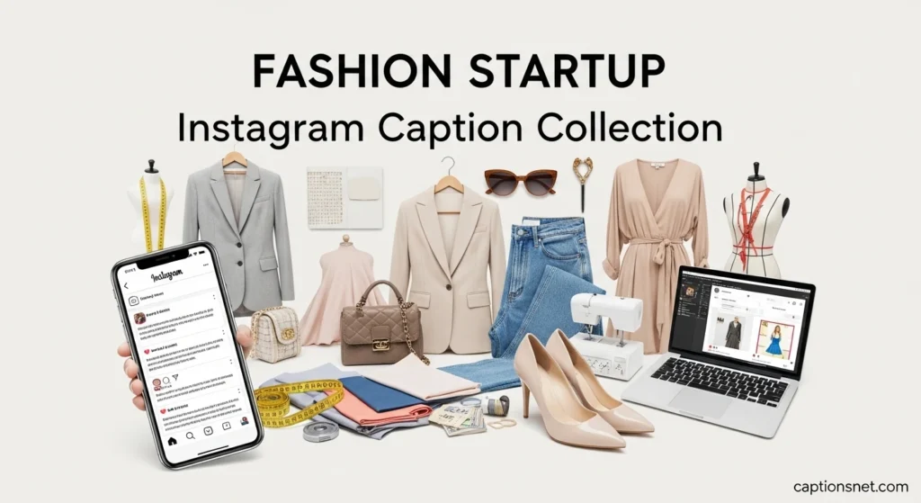 Fashion Startup Instagram Caption Collection