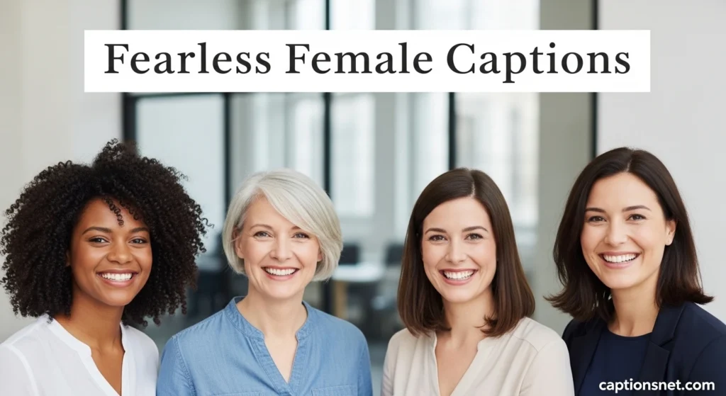 Fearless Female Captions