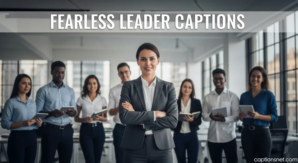 Fearless Leader Captions