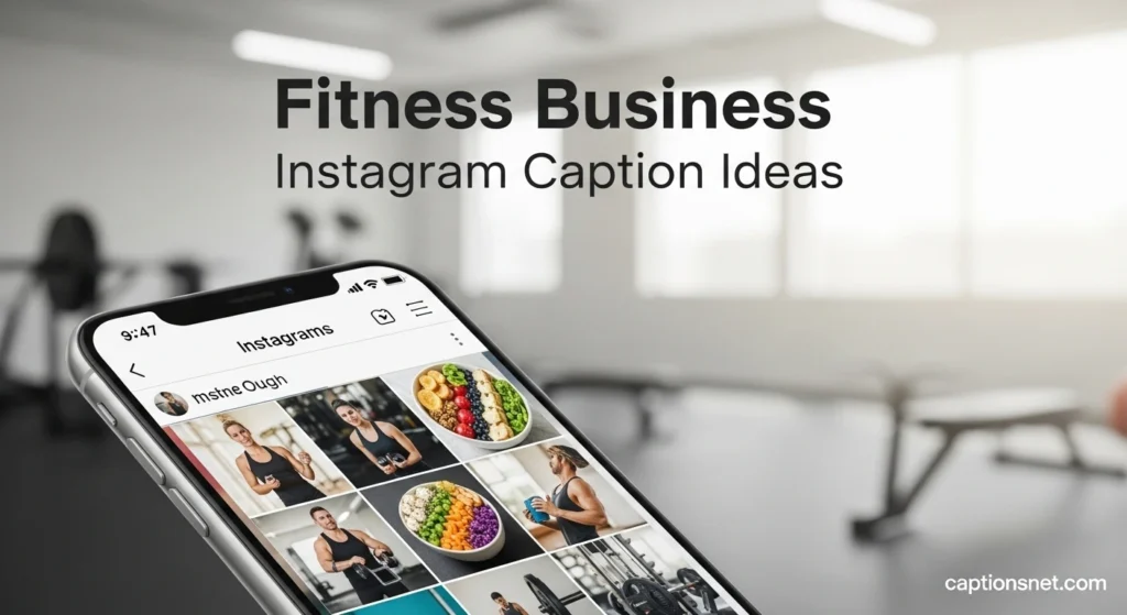 Fitness Business Instagram Caption Ideas