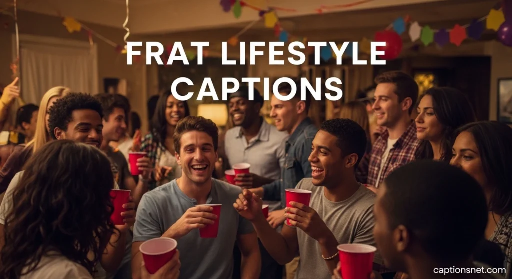 Frat Lifestyle Captions