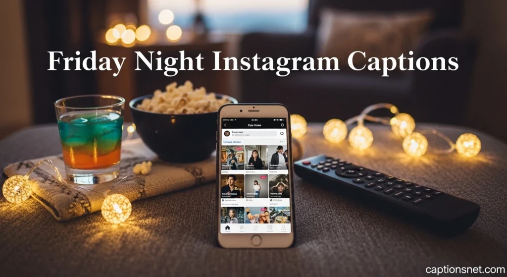 Friday Night Instagram Captions