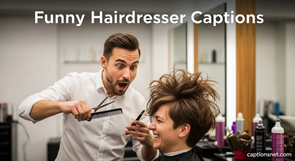 Funny Hairdresser Captions