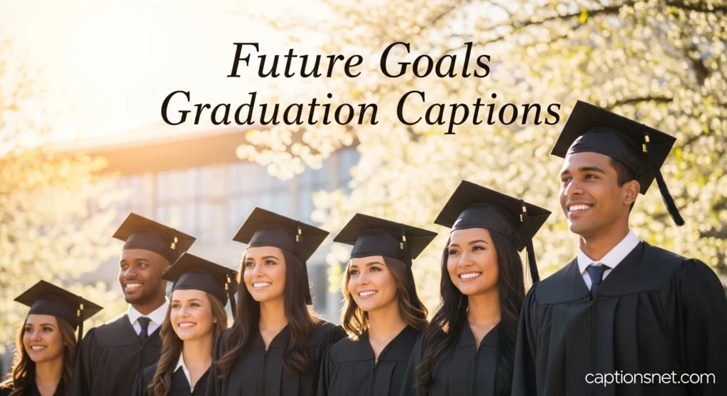 Future Goals Graduation Captions
