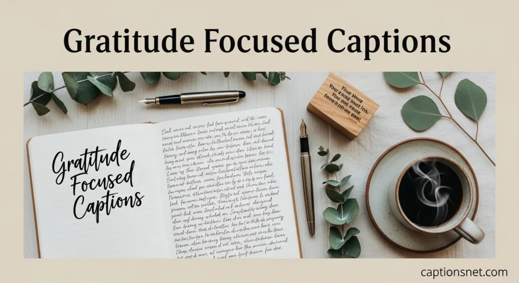 Gratitude Focused Captions