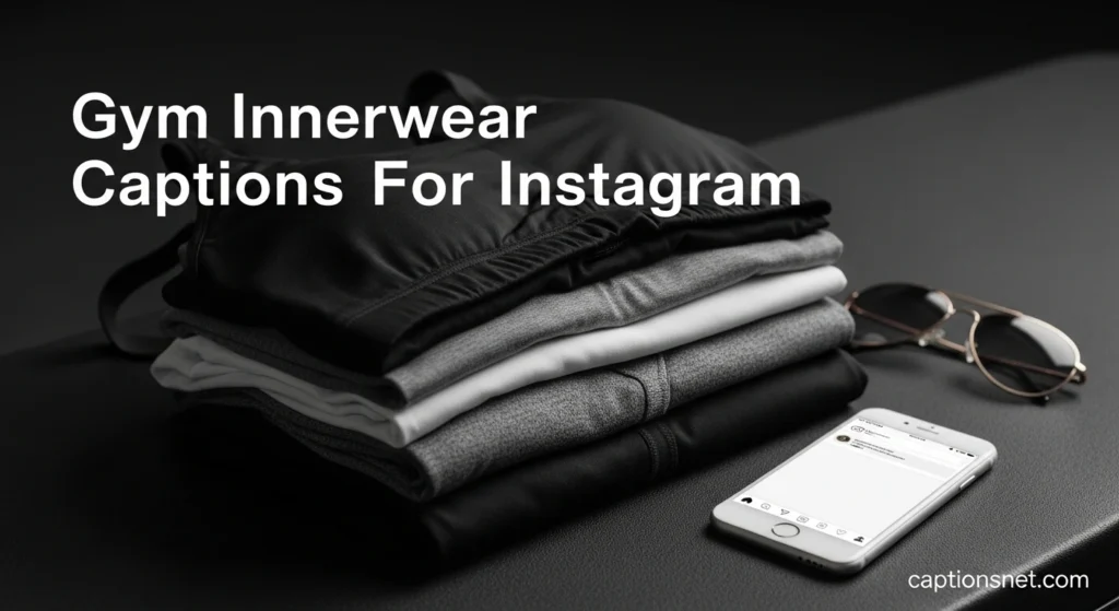 Gym Innerwear Captions For Instagram