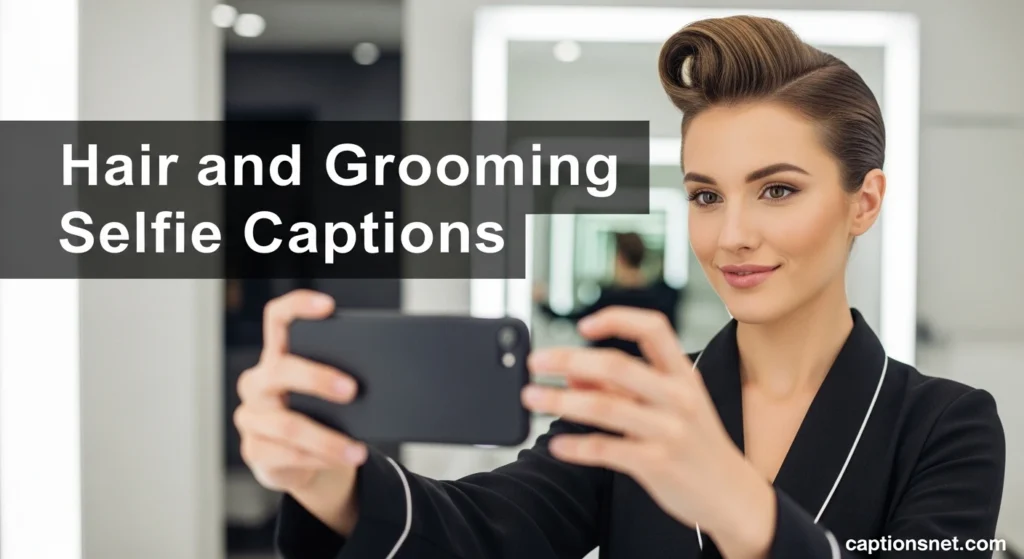 Hair and Grooming Selfie Captions
