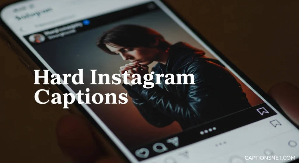 Hard Instagram Captions