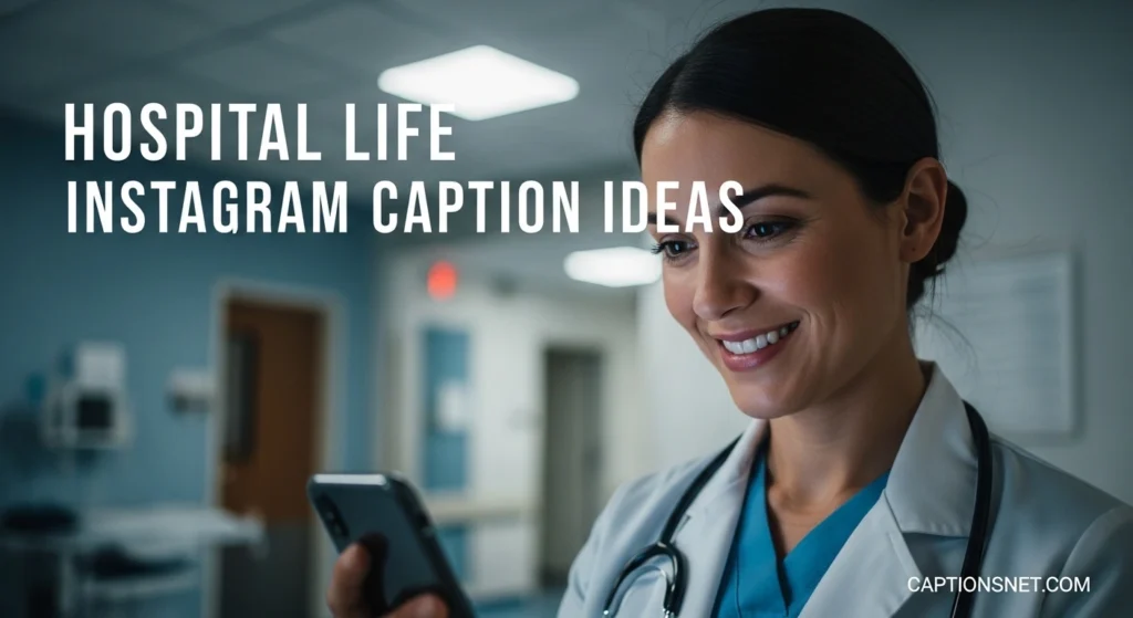 Hospital Life Instagram Caption Ideas