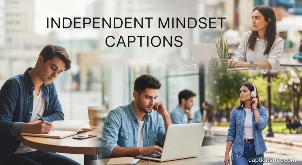 Independent Mindset Captions