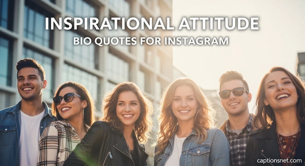 Inspirational Attitude Bio Quotes for Instagram