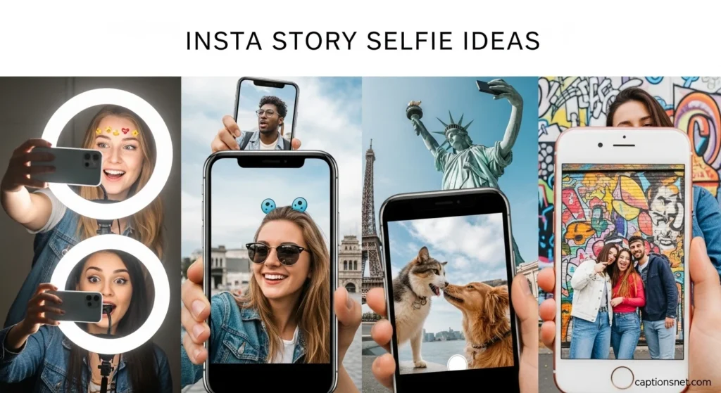 Insta Story Selfie Ideas
