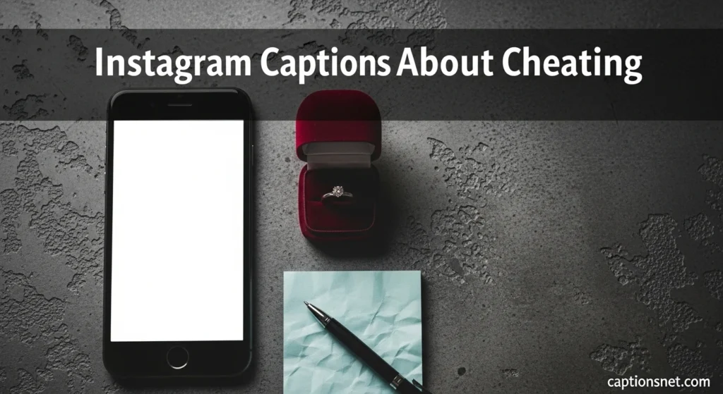 Instagram Captions About Cheating