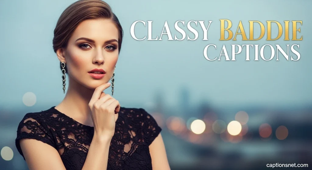 Classy Baddie Captions