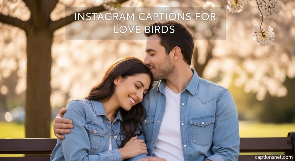 Instagram Captions for Love Birds