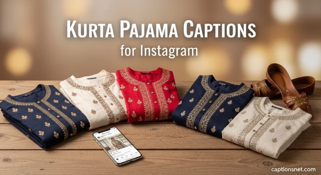 Kurta Pajama Captions for Instagram