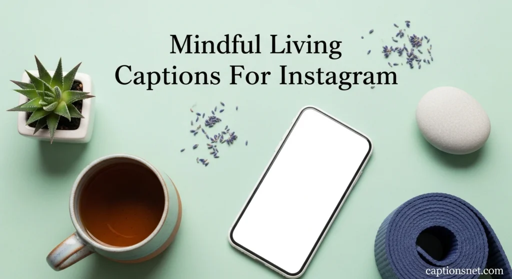 Mindful Living Captions For Instagram